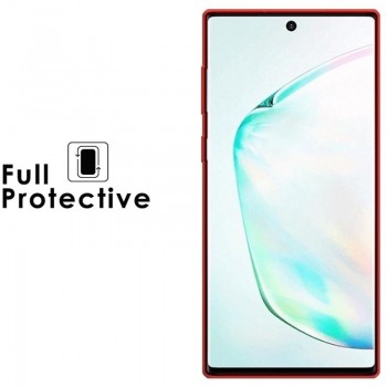 Goospery silikoninis dėklas - raudonas (Galaxy Note 10)